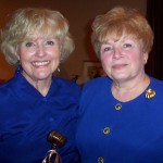 Gavel passes from Cecilia Pestlin to Judy